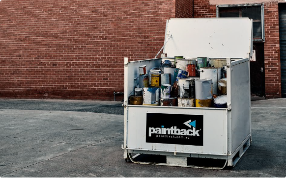 Paintback waste disposal