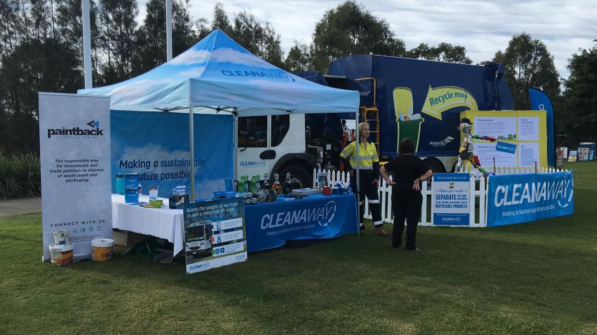 Paintback featured at Cleanaway's Morton Bay Motorshow Sponsorship