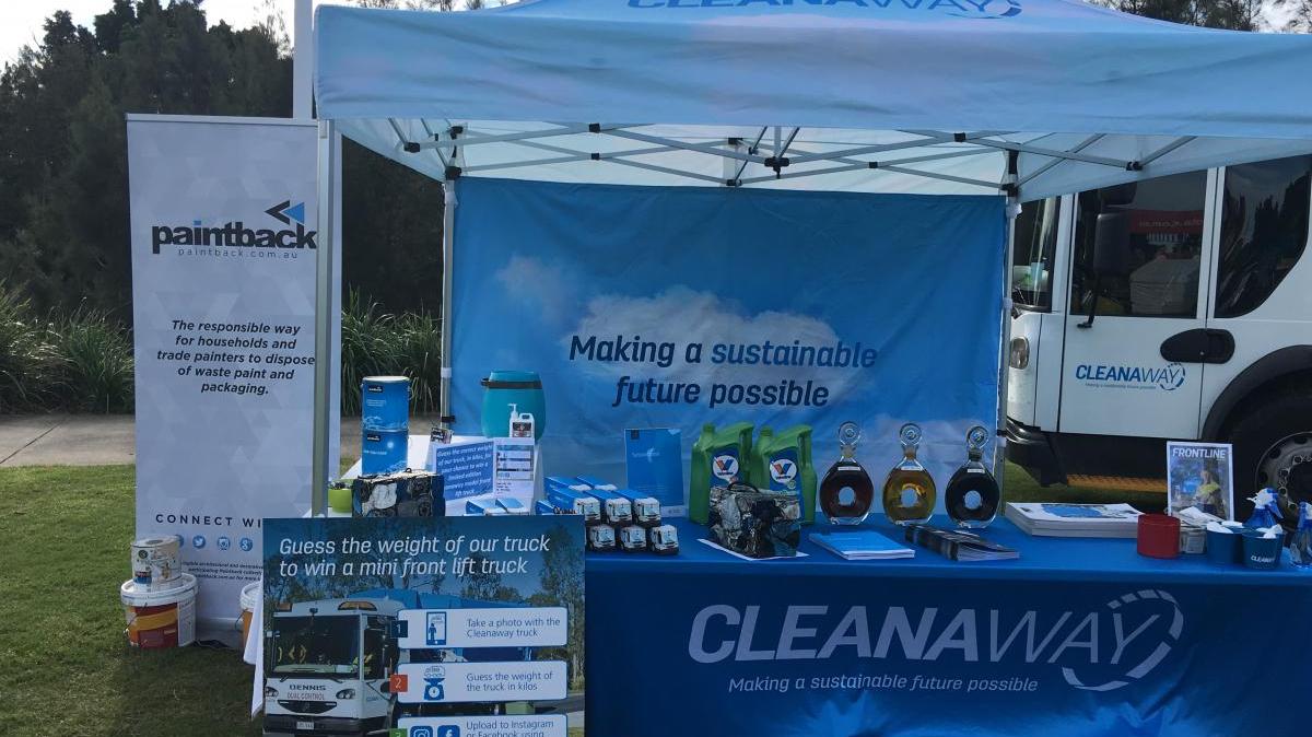 Paintback featured at Cleanaway's Morton Bay Motorshow Sponsorship