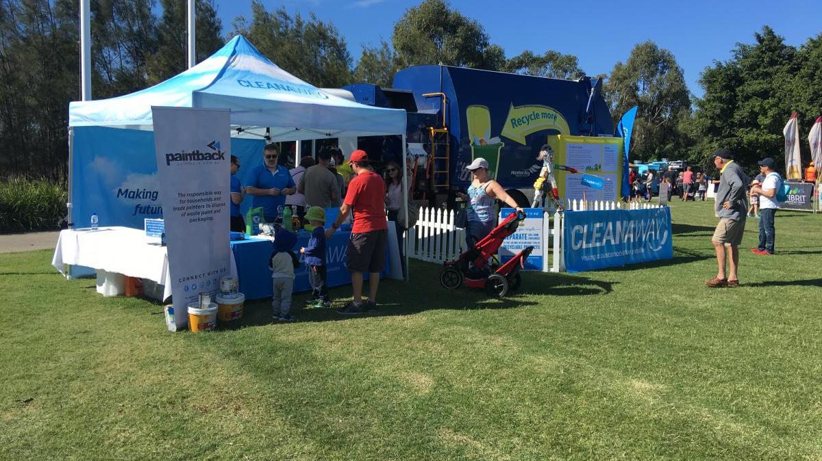 Paintback featured at Cleanaway's Morton Bay Motorshow Sponsorship