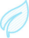 Icon of blue leaf