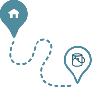 home to collection site map