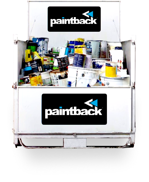 Paintback dumpster