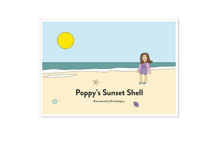 Poppy's Sunset Shell Story Book